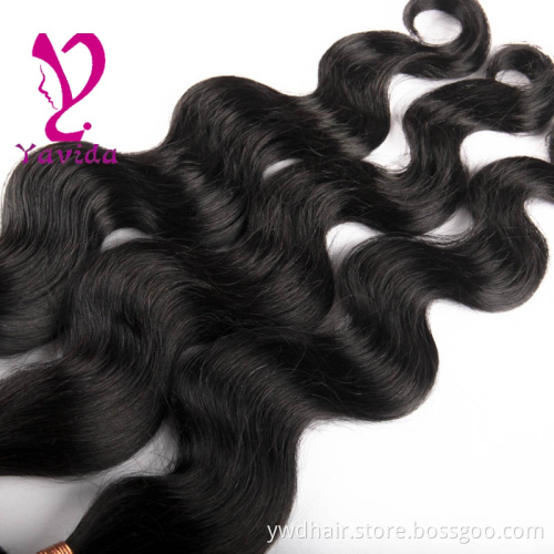 paypal accepted beauty cosmetics extension hair brazilian human hair body wave hair